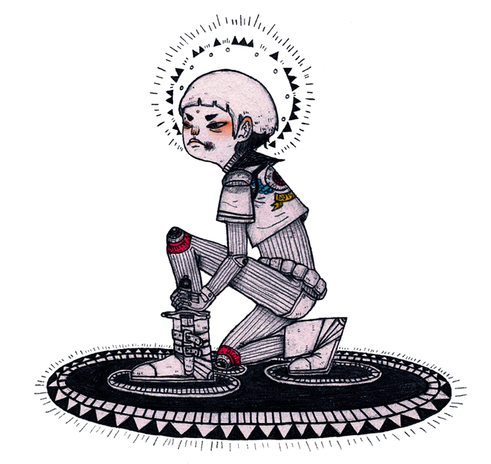 space battle suit