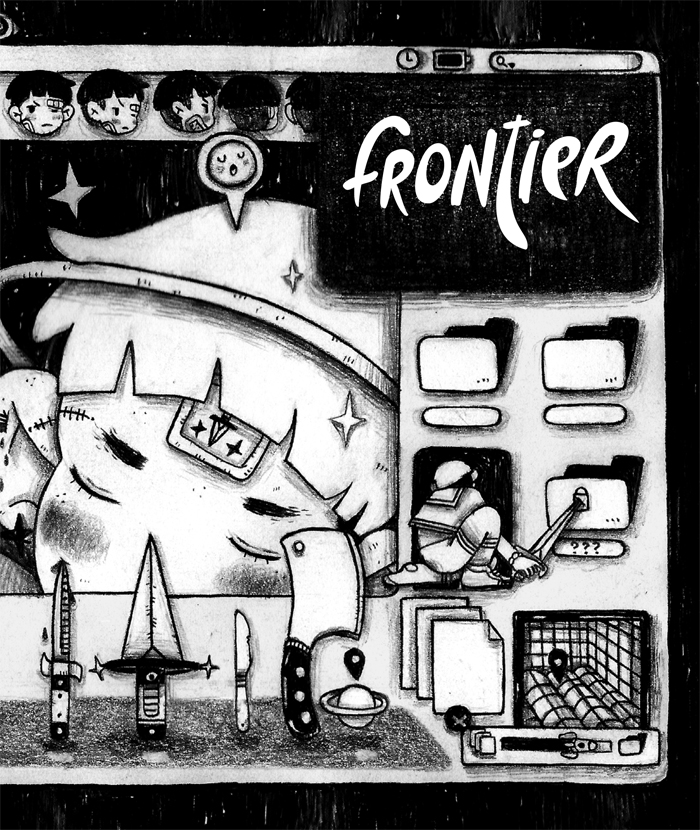 FRONTIER #12, PUBLISHED BY YOUTH IN DECLINE